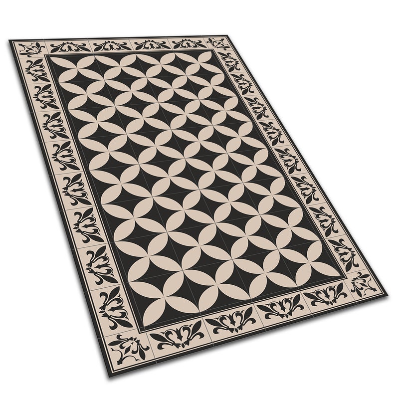Dywan PCV hiszpańskie kafle klasyczny wzór mata winylowa do przedpokoju ozdobna 140x210 cm – Tulup