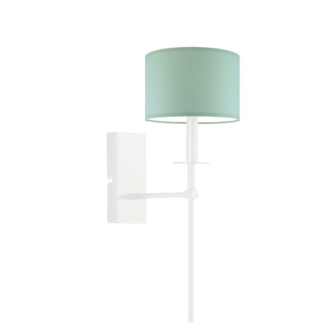 Kinkiet lampa ścienna lampa na ścianę z abażurem walec LOON