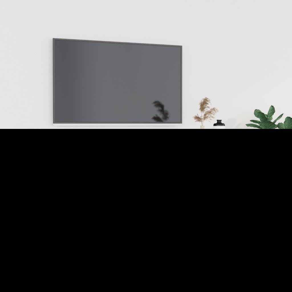 vidaXL Szafka TV, szarość betonu, 102x35x45 cm