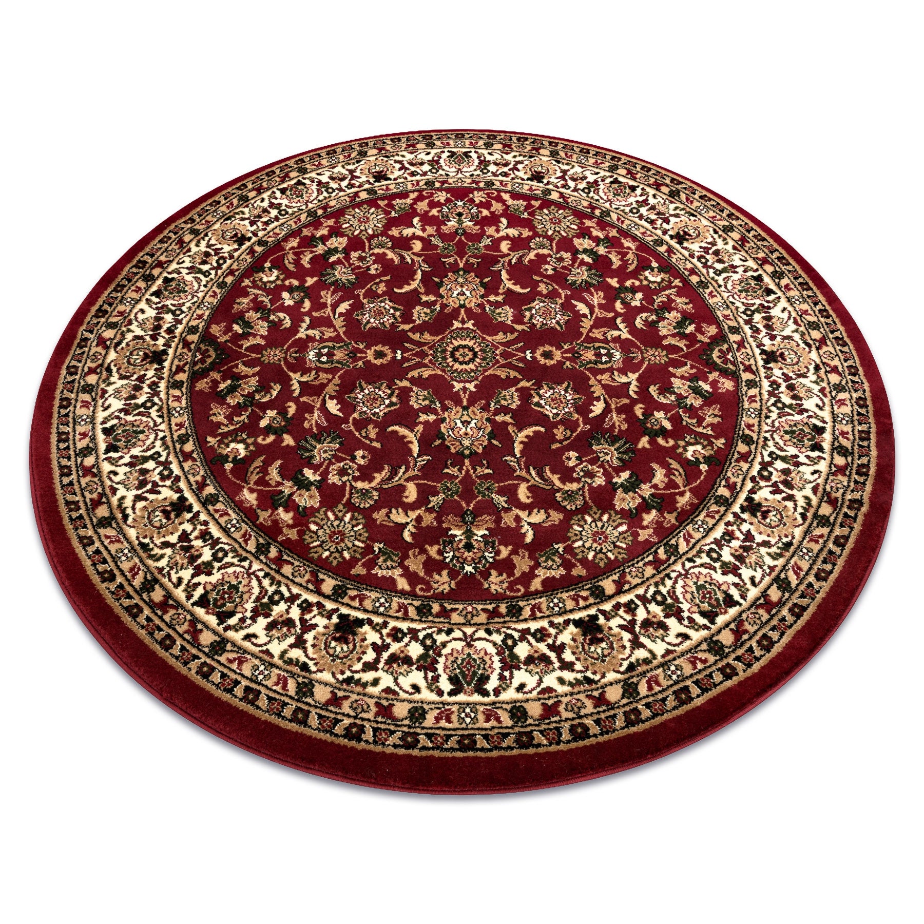 Dywan ROYAL ADR koło wzór 1745 bordo koło 200 cm