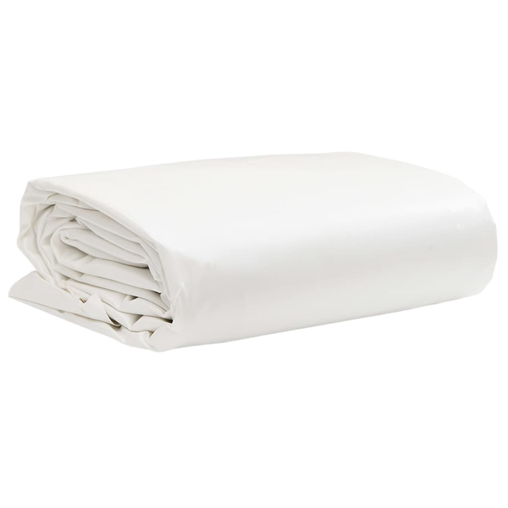 Plandeka, biały, 4x4 m, 650 g/m² vidaXL