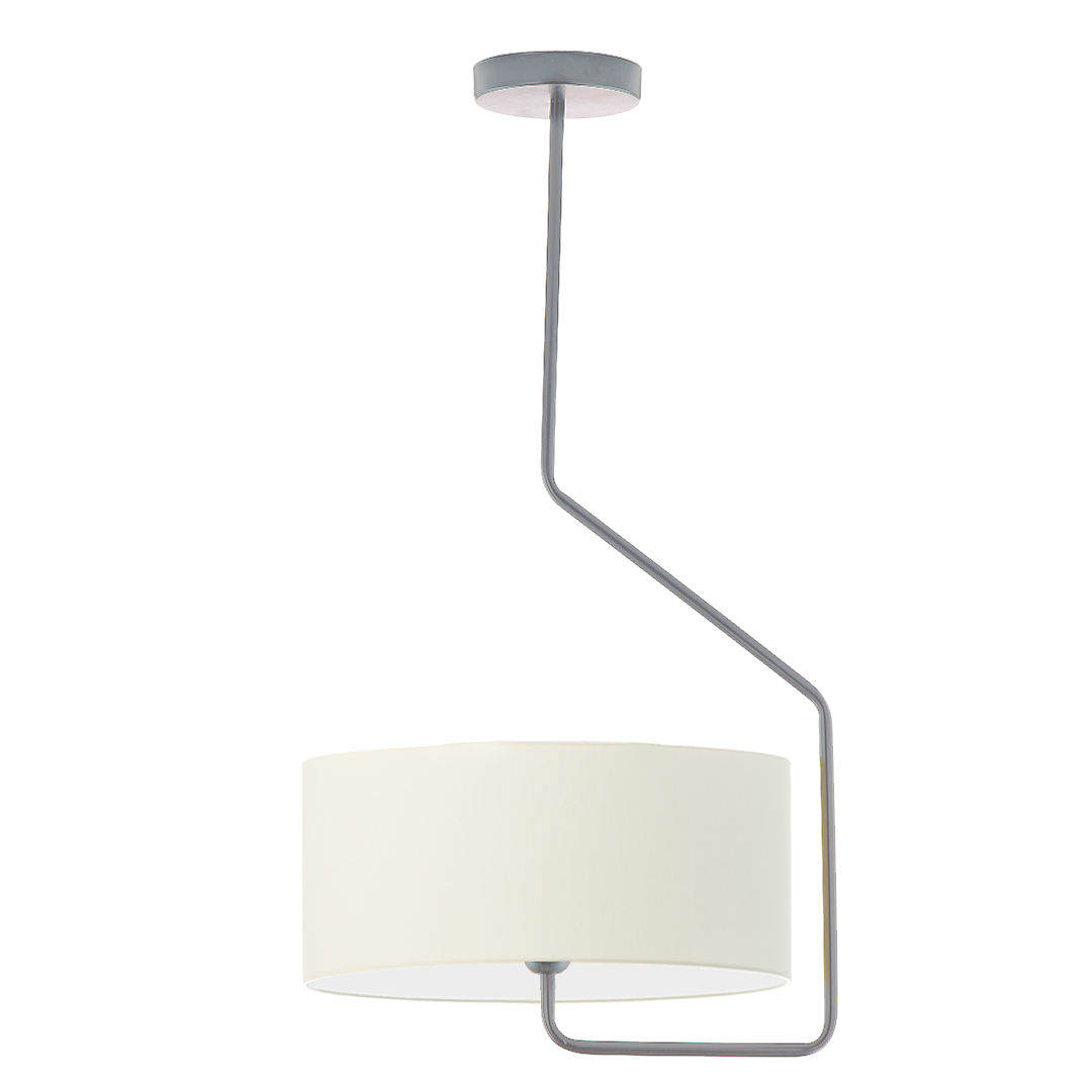 Lampa sufitowa żyrandol lampa wisząca z abażurem walec MARK
