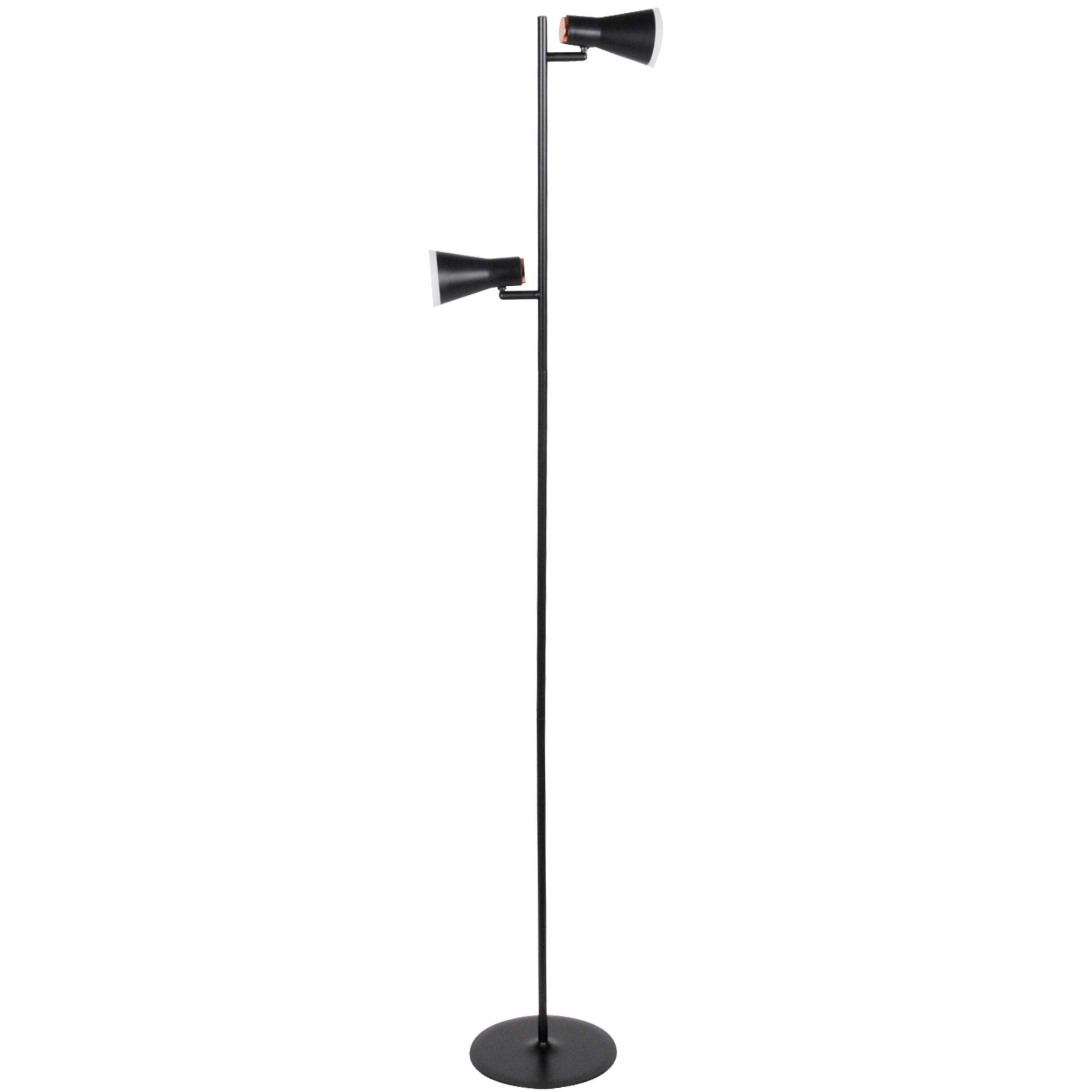 Lampa podłogowa LED czarna 3000K BERG 318411 Polux