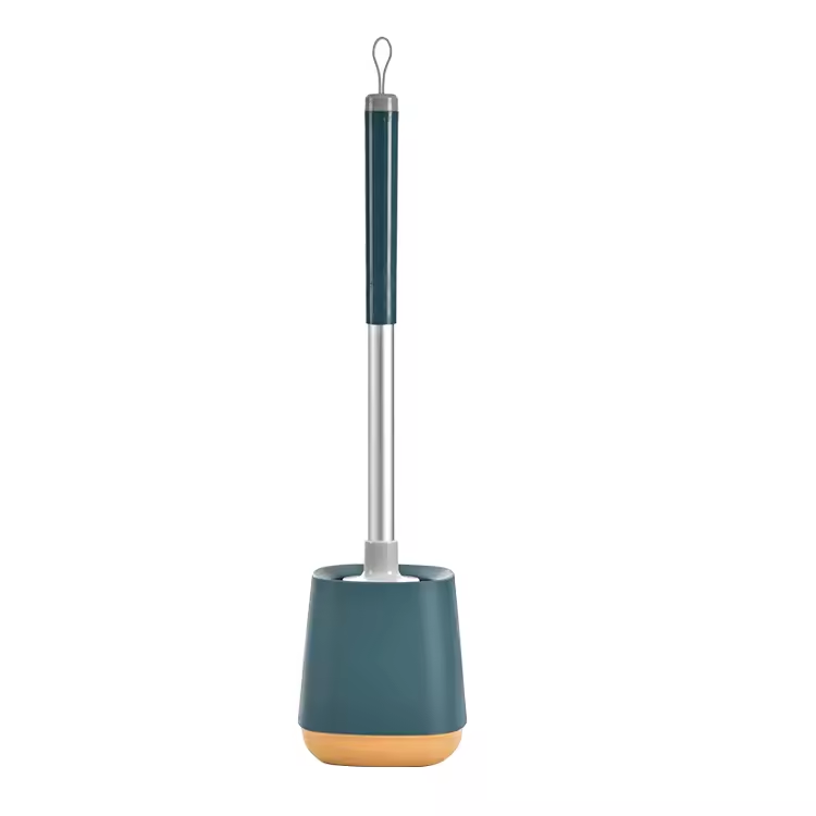 Zestaw scopino per WC in silicone TPR, blu