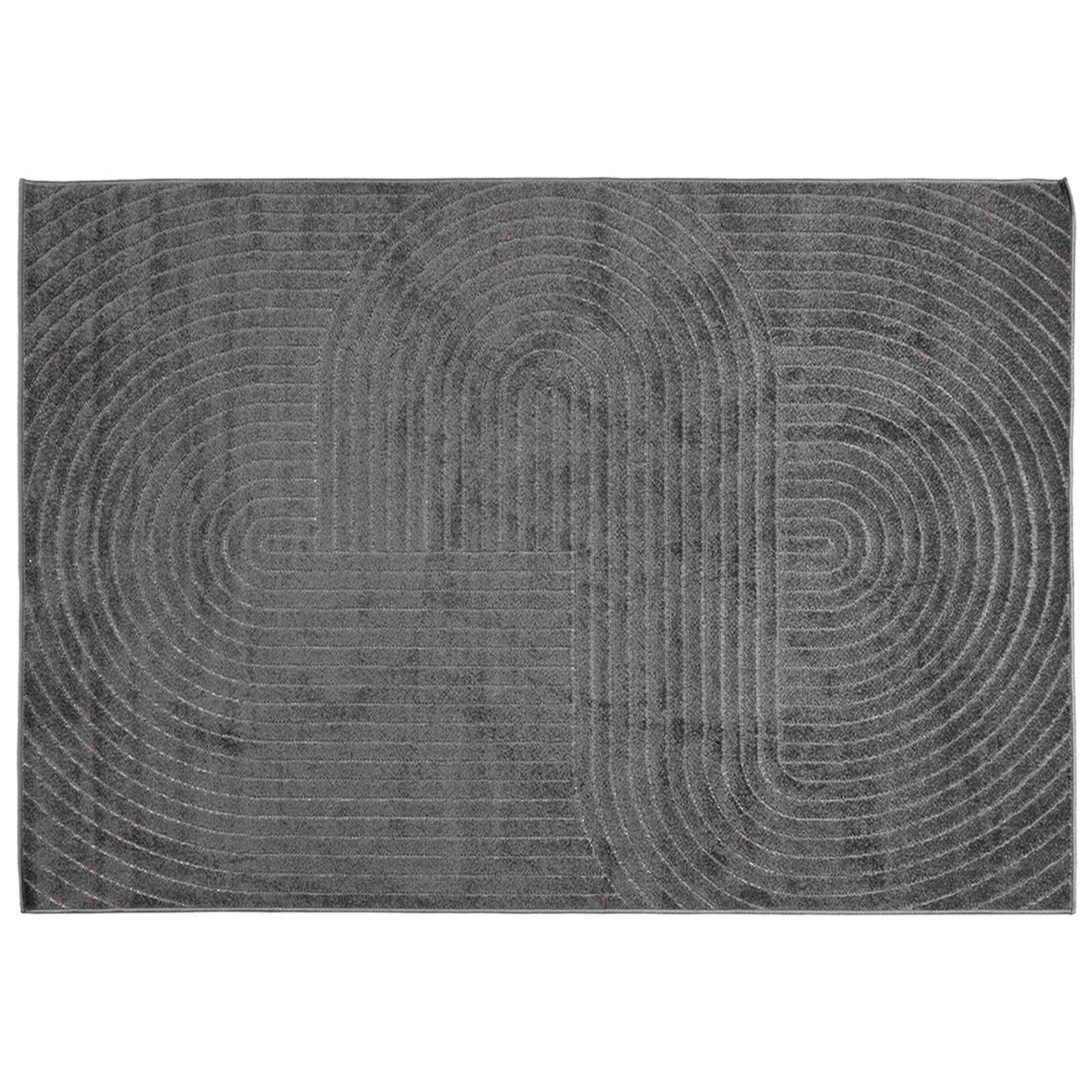 Dywany pokojowe PALMERAS Antracyt 170 x 120 cm Poliester