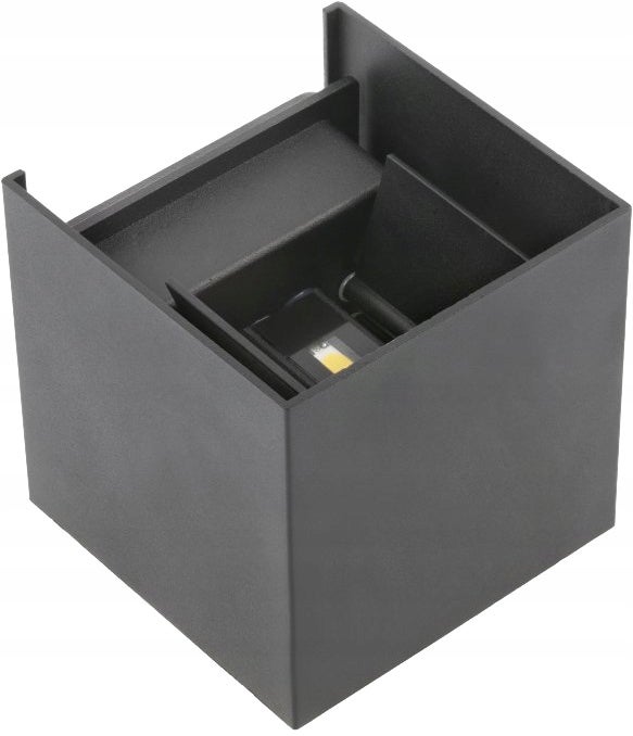Oprawa MISSOURI-K, LED, 7W, 540lm,4000K,AC220-240V,50/60 Hz, IP54, kwadrat,szary