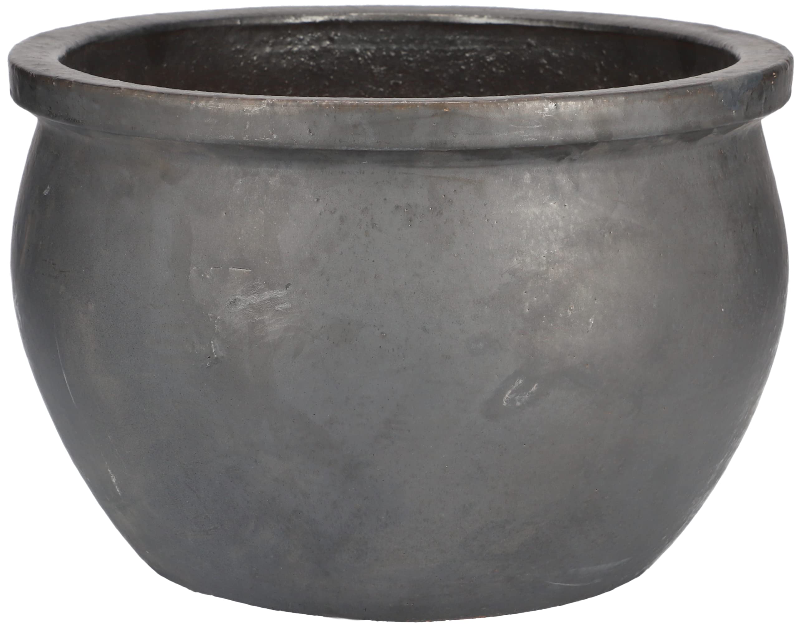 Donica doniczka turkus ogrodowa ceramiczna osłonka na kwiaty rośliny ⌀ 34cm - KOTARBAU
