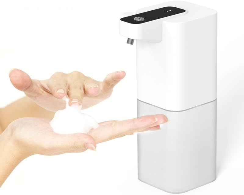 Automatyczny dozownik mydła - 400 ml - Elektryczny - Ładowany przez USB - Do mycia pianą i rąk - Wodoodporny IPX4 - Do kuchni