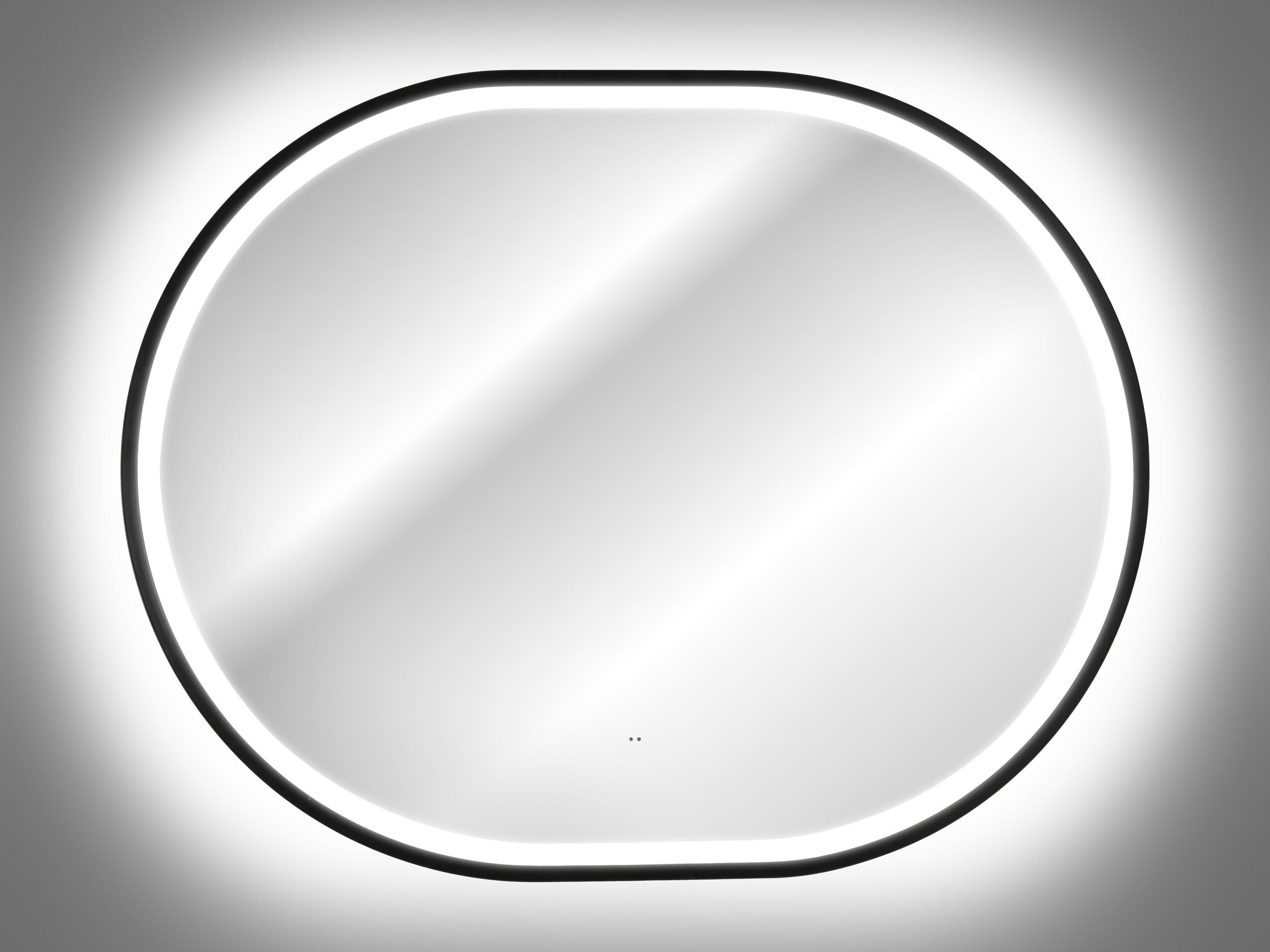 Lustro LED w ramie Lustra LED 70 x 90 x 4 cm