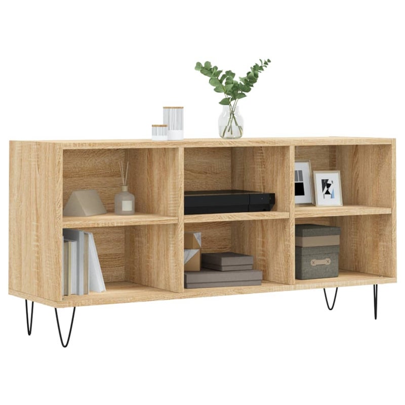 Szafka pod TV, dąb sonoma, 103,5x30x50 cm