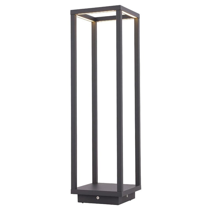 Lampa zewnętrzna ogrodowa słupek LED Nowodvorski SYMMETRY grafit, aluminium 8180