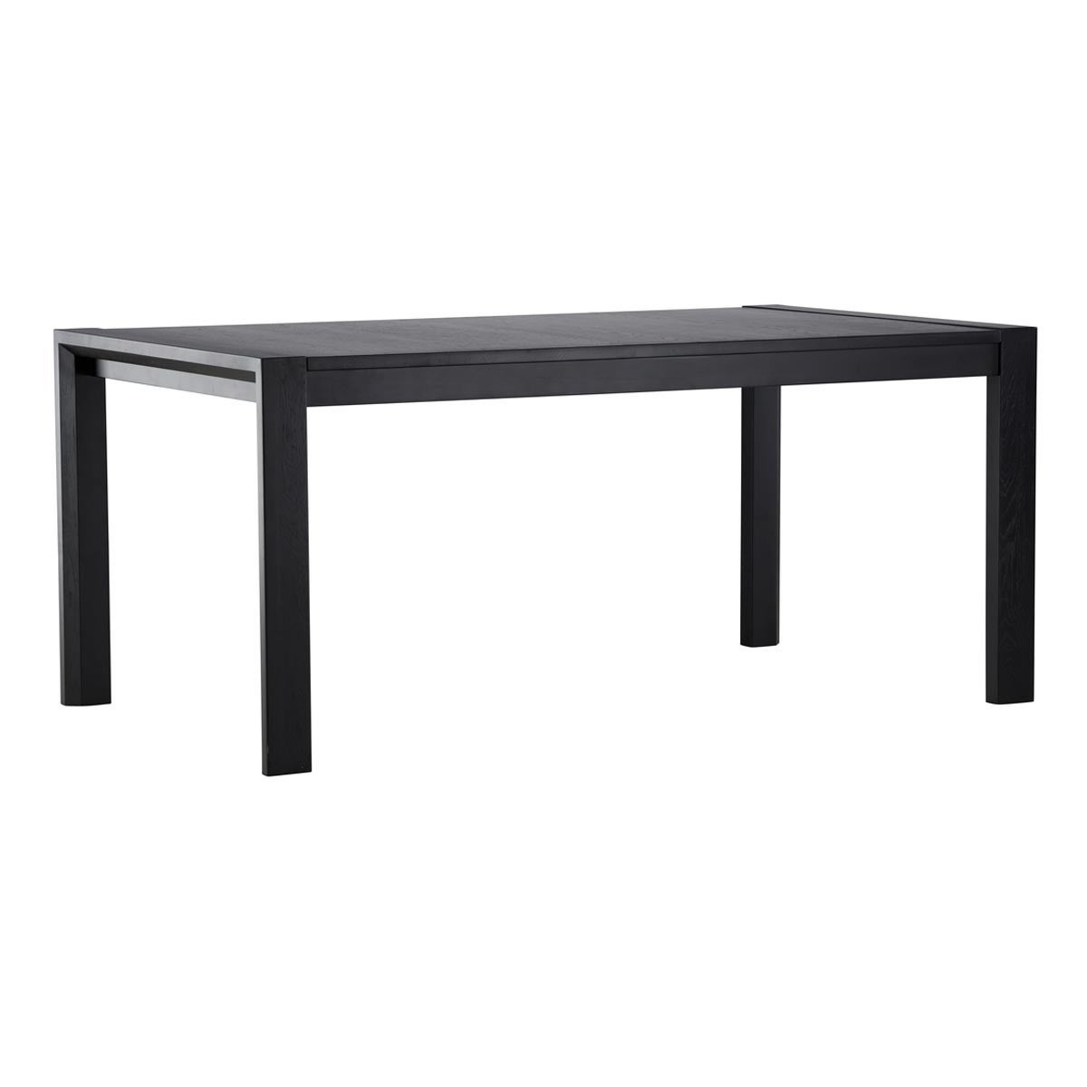 Slider stół do jadalni z funkcją rozkładania 95x250cm czarny.
