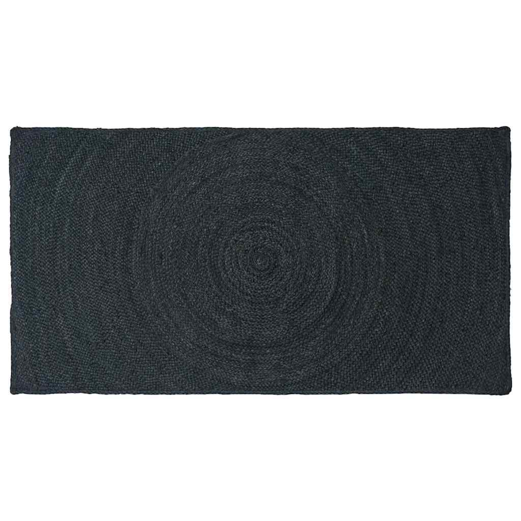 Dywany pokojowe ciemnoszary 80 x 150 cm Juta vidaXL
