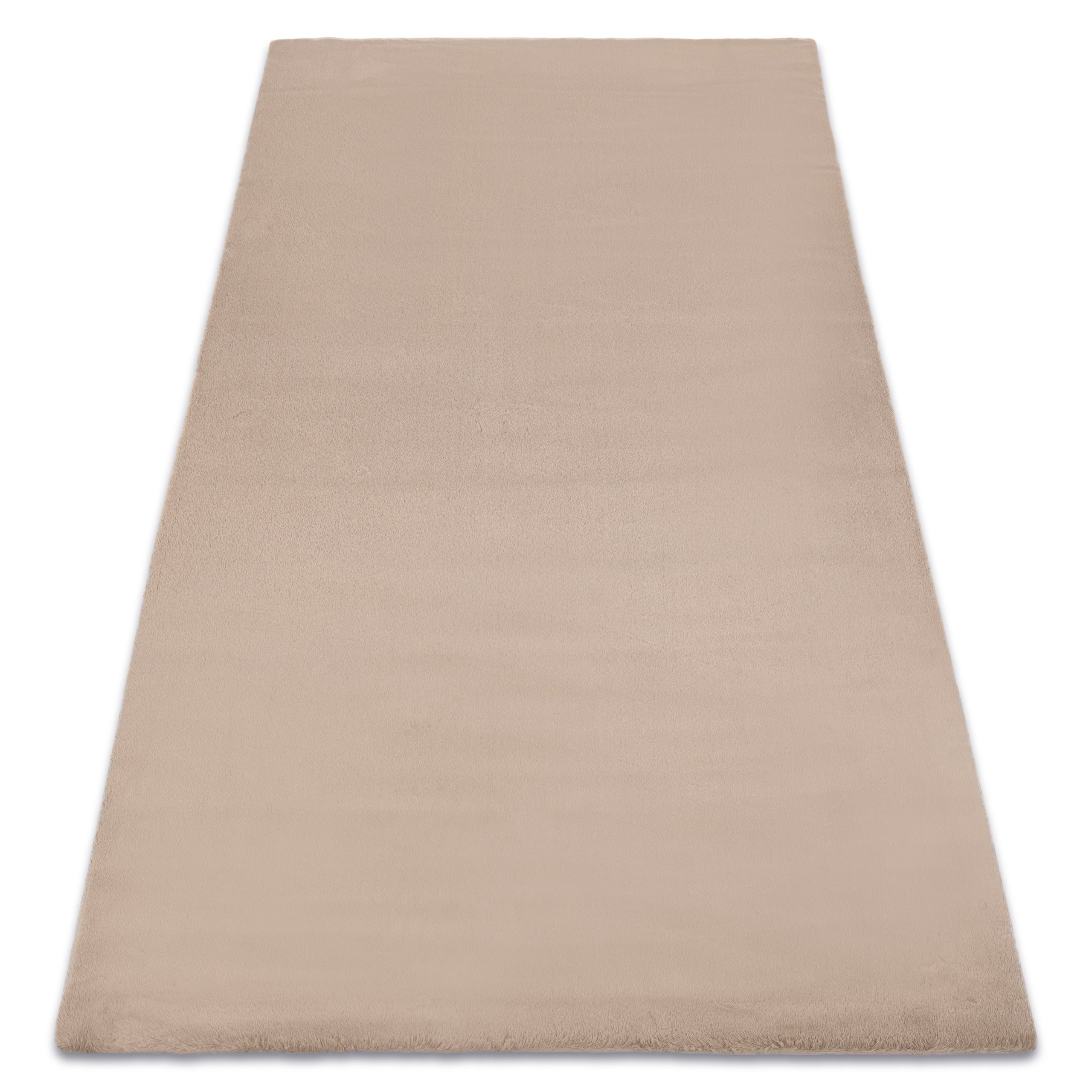 Dywan BUNNY taupe beż IMITACJA FUTRA KRÓLIKA 200x290 cm