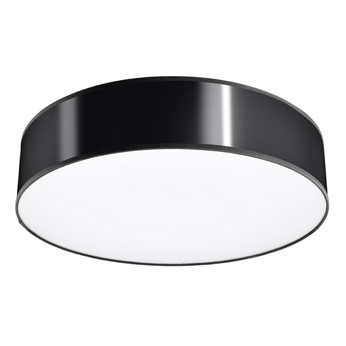 Plafon sufitowy okrągły czarny Ø55 ARENA 4xE27 15W SL.0917 Sollux Lighting