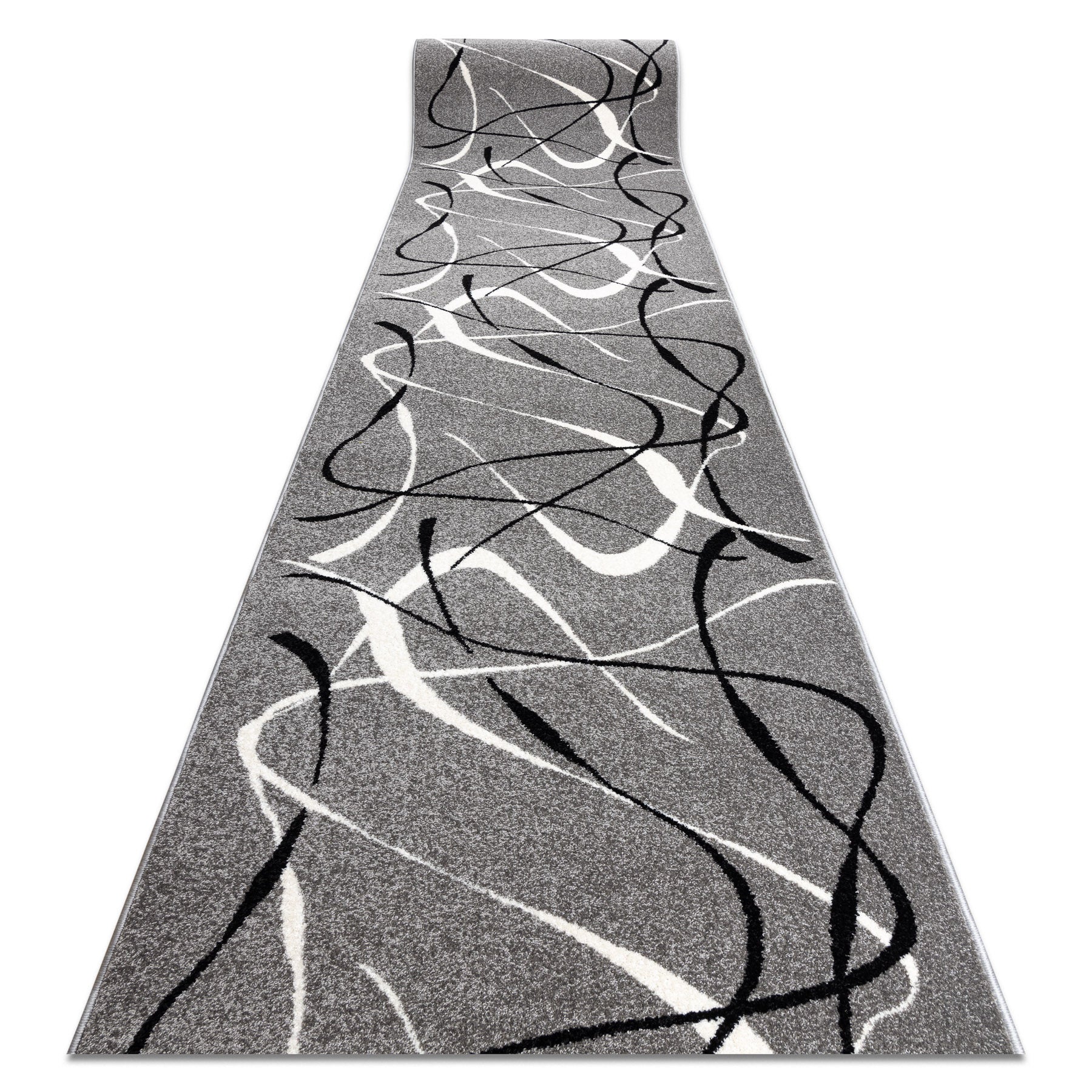 Chodnik SILVER CHOCO szary 60 cm 60x480 cm