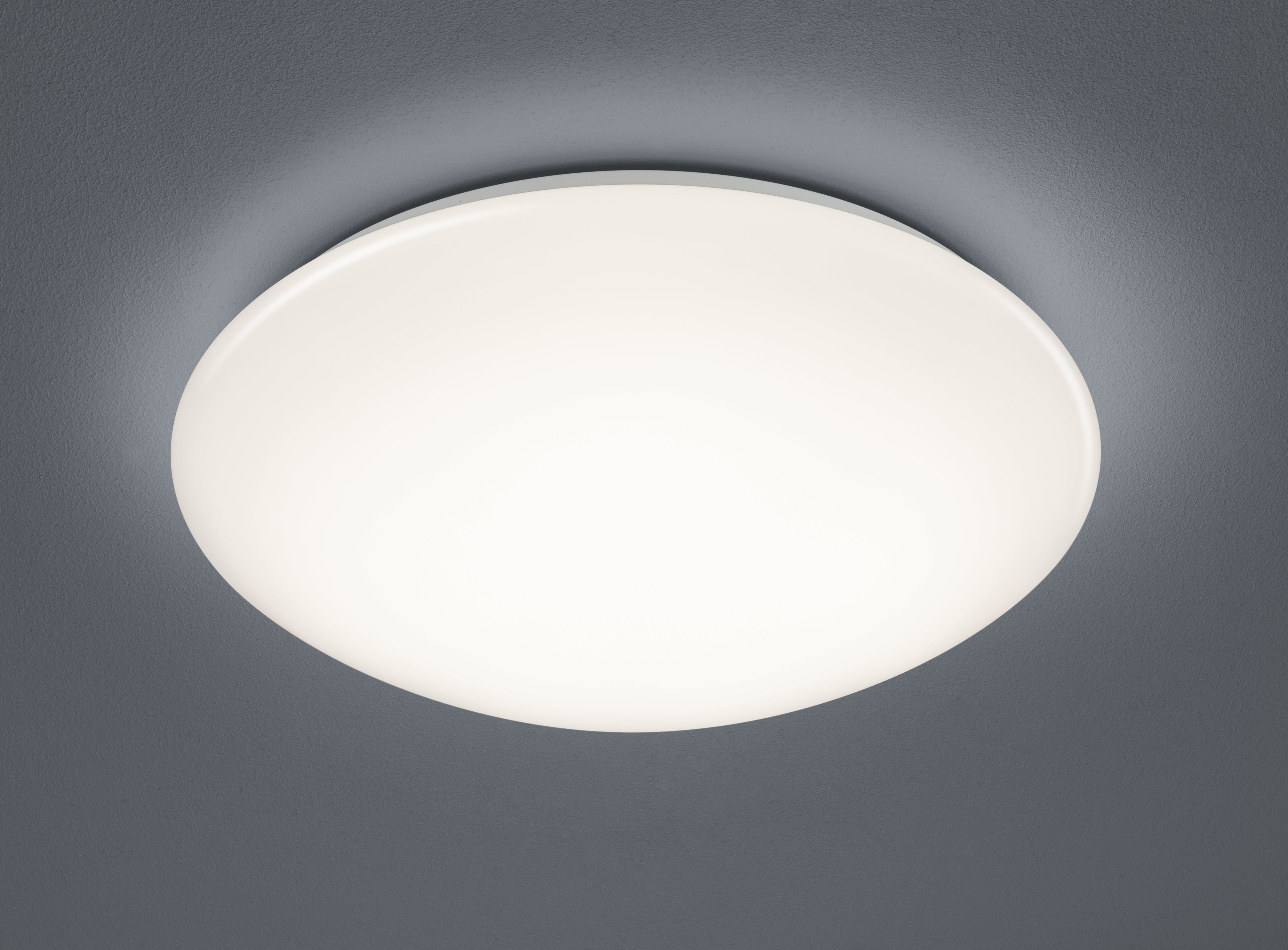 Plafon lampa sufitowa do łazienki POLLUX Posiada wbudowany czujnik zmierzchu - CZUJN biały RL R67839101