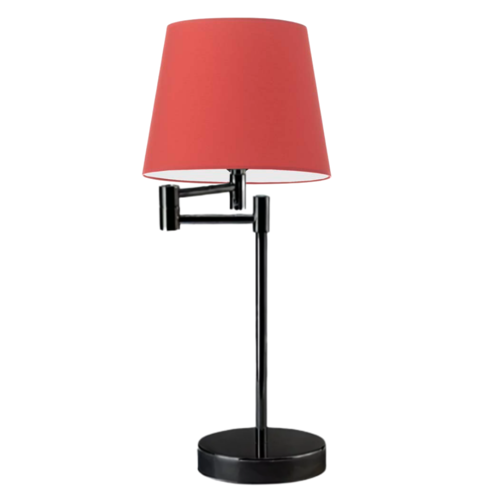 Lampka nocna przegubowa na biurko lampa biurkowa regulowana LED z abażurem stożek JUKON