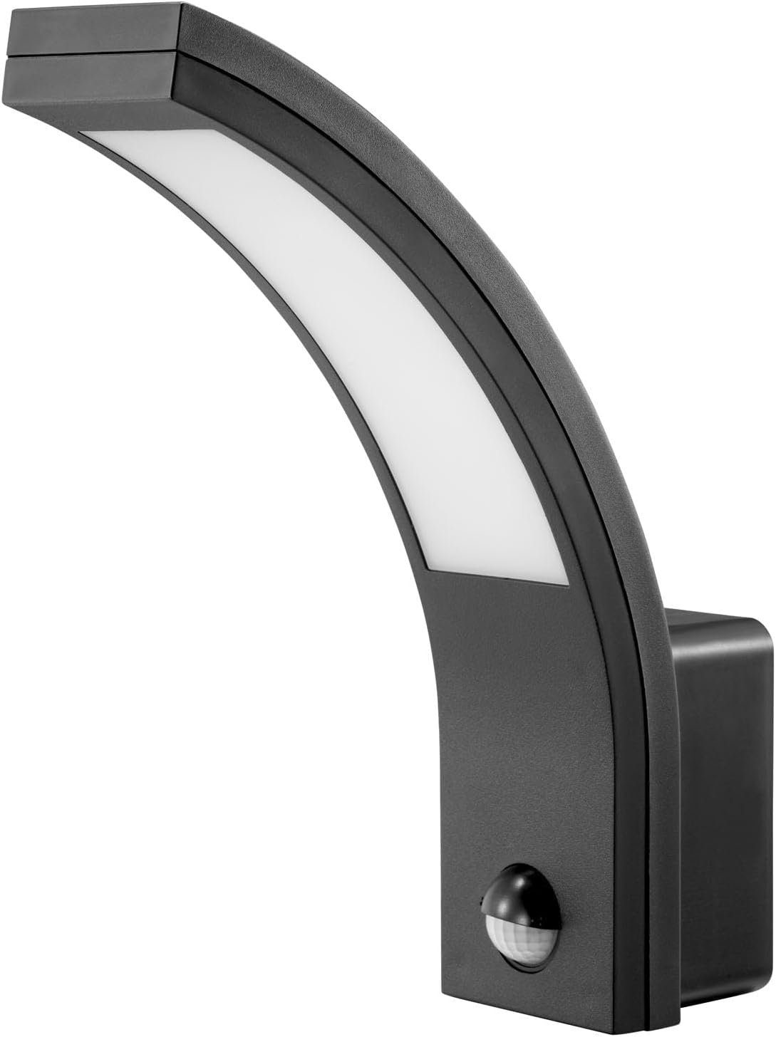 Lampa fasadowa LED z czujnikiem ruchu PIR 140°, 15 W, 1000 lm, czujnikiem zmierzchowym, IP54 - do użytku zewnętrznego, kinkiet, oświetlenie