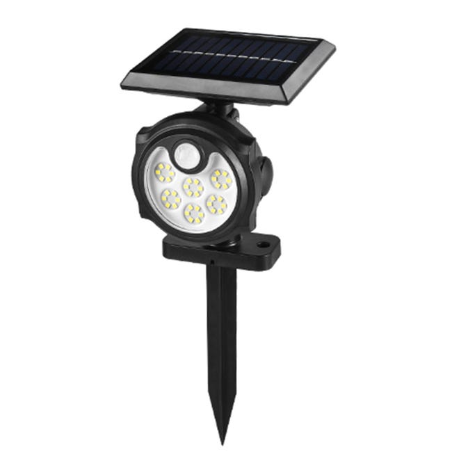 Kinkiety solarne z 36 diodami LED – wodoodporność IP65