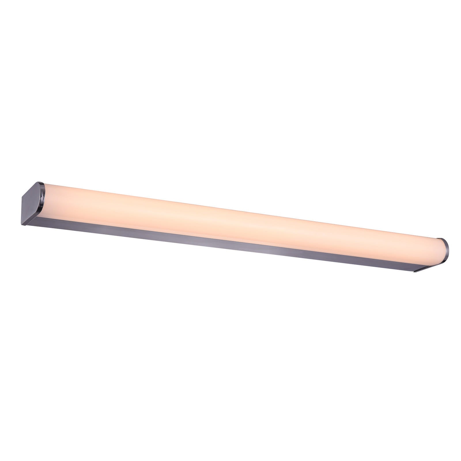 Kinkiet LED łazienkowy SANOSTI chromowany biały 9W Ciepła biel 900lm tworzywo sztuczne wym:3,9x51x7,8cm IP44 Italux