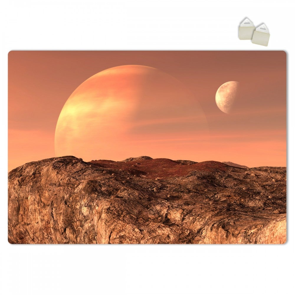 GHOST PLANET - PLAKAT Forex z ekspandowanego PVC o grubości 3 mm - 100x70 cm