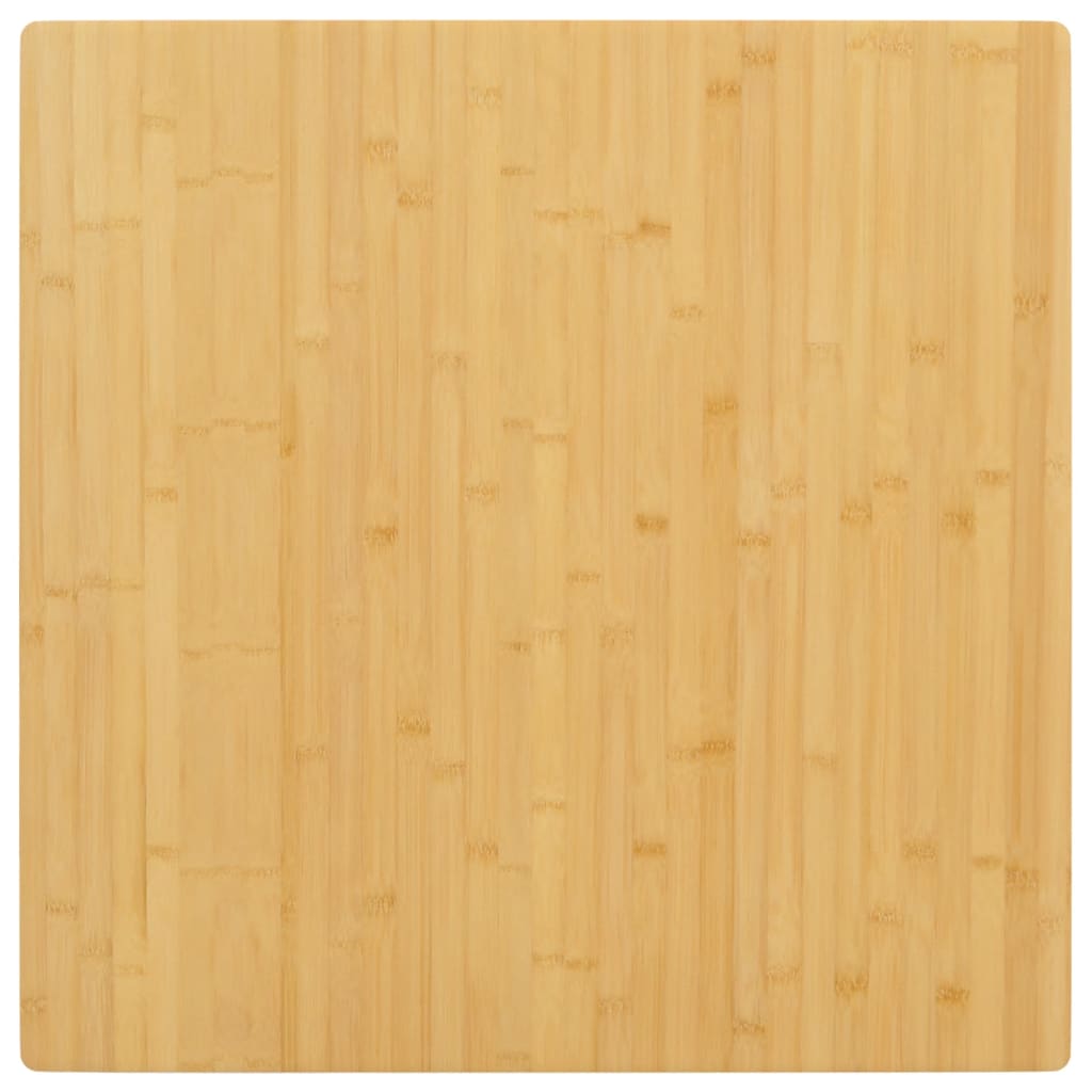 Blat Bambusowy Lakierowany do Stołu Kwadratowy 90x90 cm Grubość 15 mm