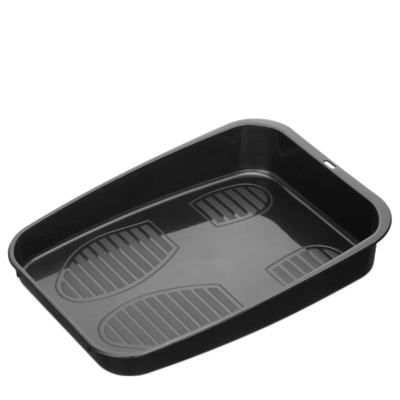 Składana tacka na buty, 32,7 cm x 23,6 cm x 6 cm – odsączacz do butów na deszcz i śnieg jesienią i zimą