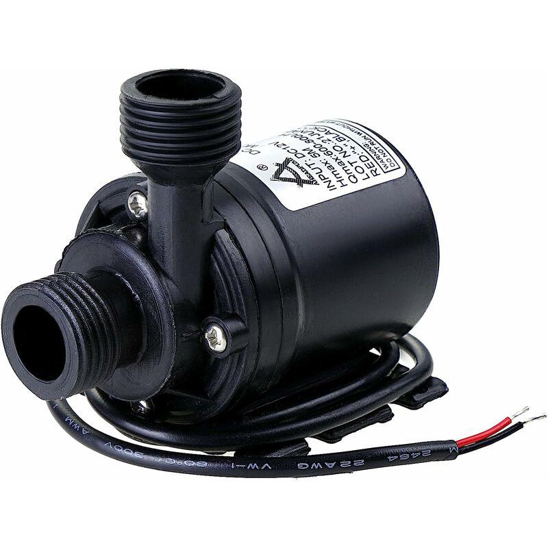 Pompka obiegowa i pompa DC 12V 800L/H 5M System Cyrkulacji Wody Pompa Amfibijna System Cyrkulacji Solarnej Wysoka Wydajność Niski Poziom Hałasu 4 Szt.