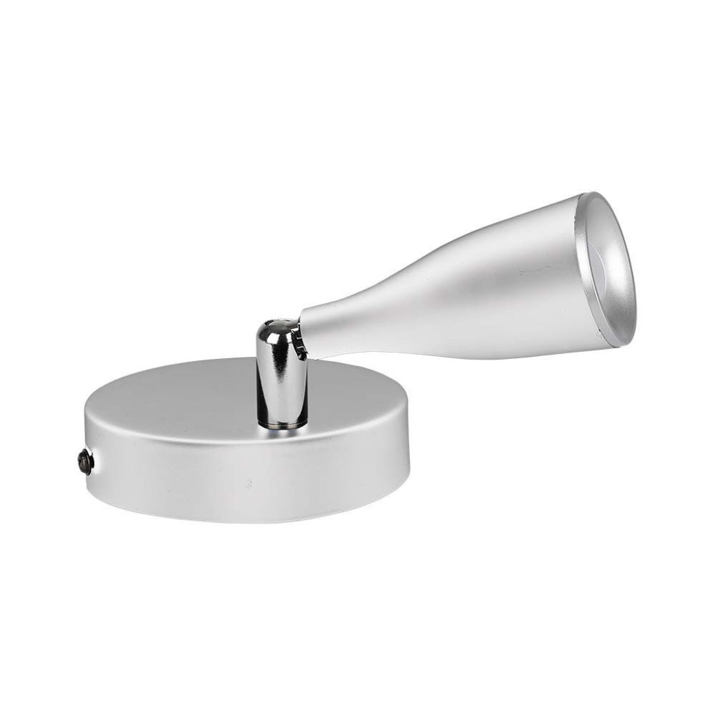 Kinkiet ścienny Vt-805 biały LED 4.5W 3000K 420lm wym: 9,4 x 10 x 4,5 cm tworzywo sztuczne IP20 V-TAC