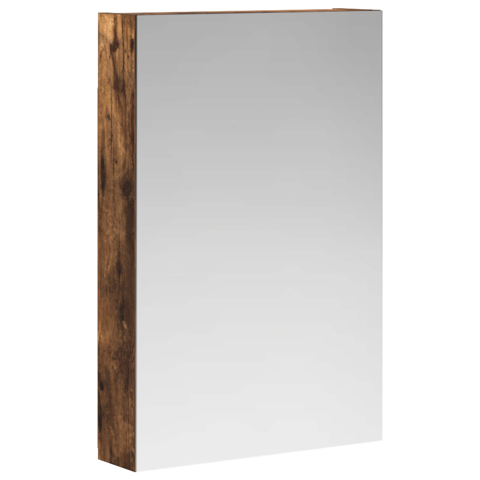 Szafka z lustrem do łazienki Dąb wędzony 40 x 10,5 x 60,5 cm