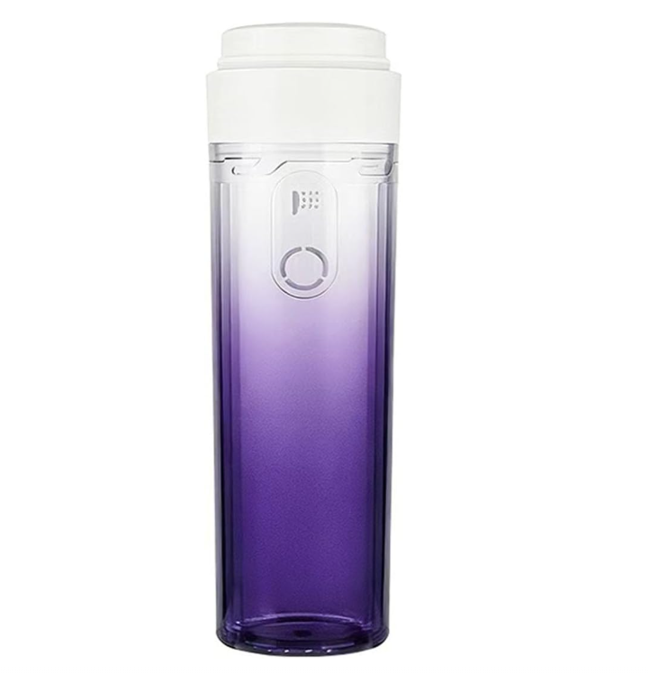 Butelka poporodowa, bidet z akumulatorem, przenośny bidet elektryczny, 180 ml, do toalety samochodowej, fioletowy