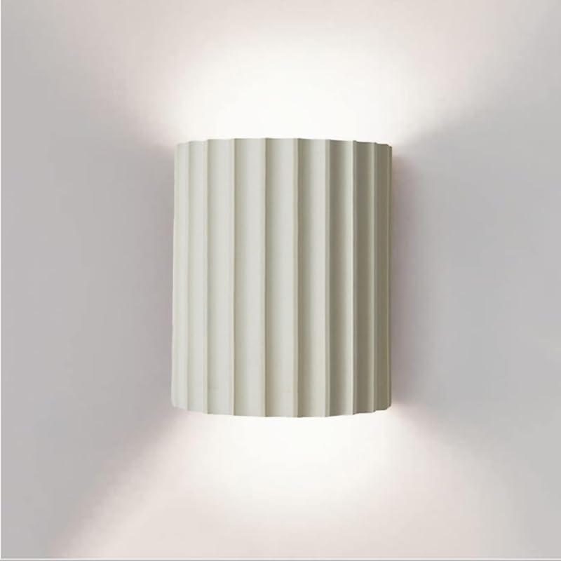Kinkiet – Regulowane oświetlenie (3 kolory) – Lampka nocna – Dekoracyjna lampa ścienna – Źródło światła G9 110V – (16,5 x 14 x 8 cm)