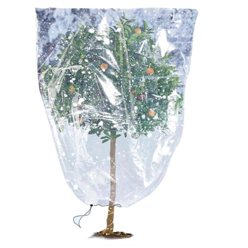 140x200 cm Osłony na rośliny Ochrona przed mrozem, Przezroczysta osłona na rośliny, Folia ochronna na rośliny, Folia ochronna na rośliny PE, Wodoodpor