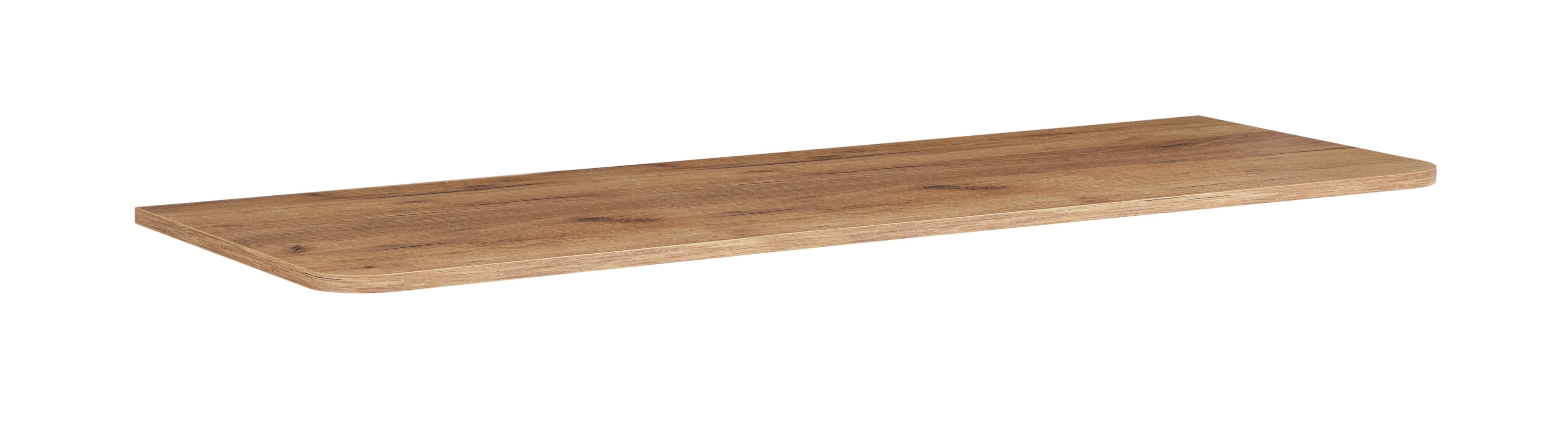 Blat Łazienkowy LINEA 120 cm Dąb Craft Laminowany Bez Otworów