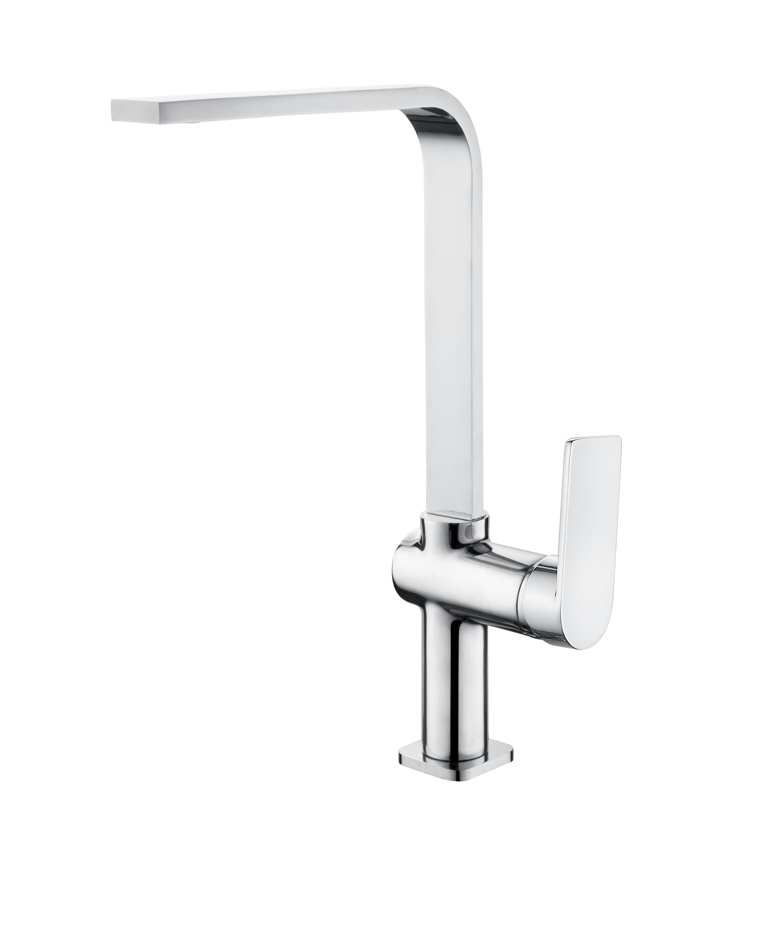 Bateria kuchenna jednouchwytowa Navia chrom, wysokość całkowita 34,8 cm