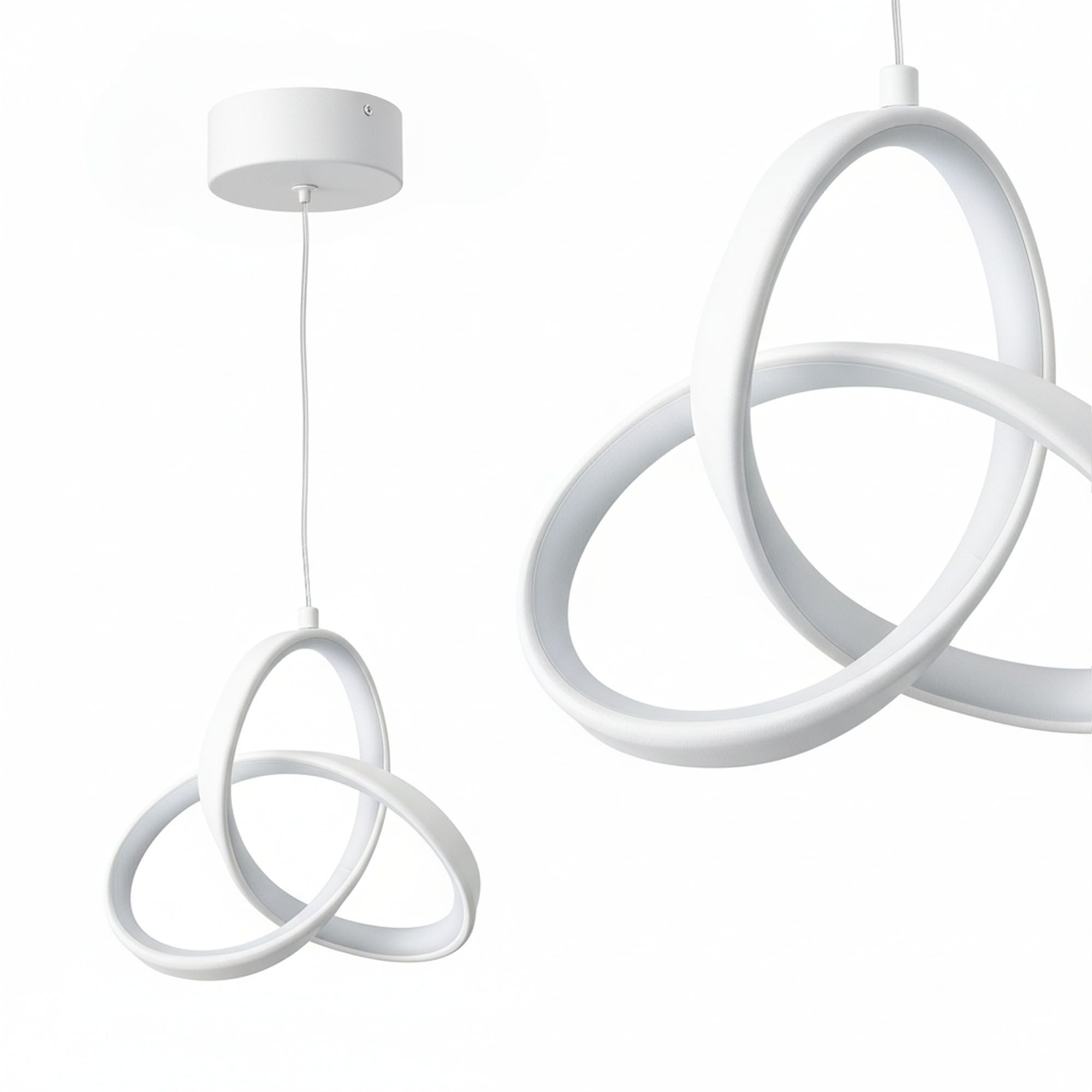 Lampa Sufitowa Wisząca Toolight LED App1783-Cp Biała