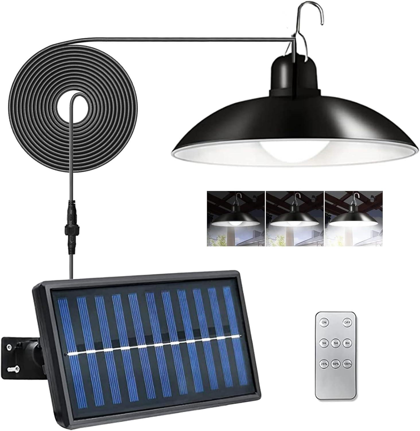 Lampy solarne do ogrodu, oświetlenie wewnętrzne i zewnętrzne, lampy solarne do ogrodu z timerem i pilotem, lampa solarna.