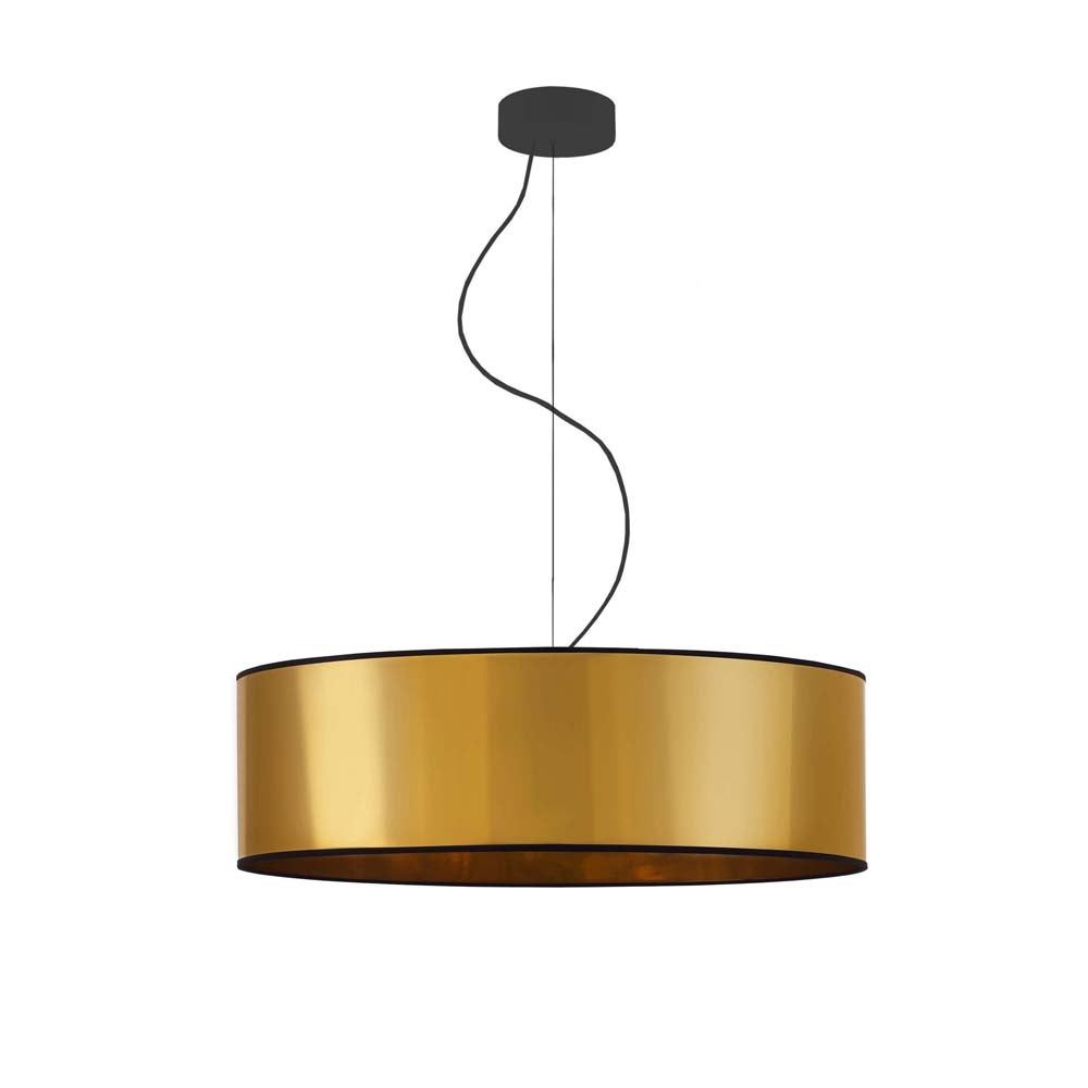Lampa sufitowa żyrandol lampa wisząca z abażurem walec 60 cm BLUES