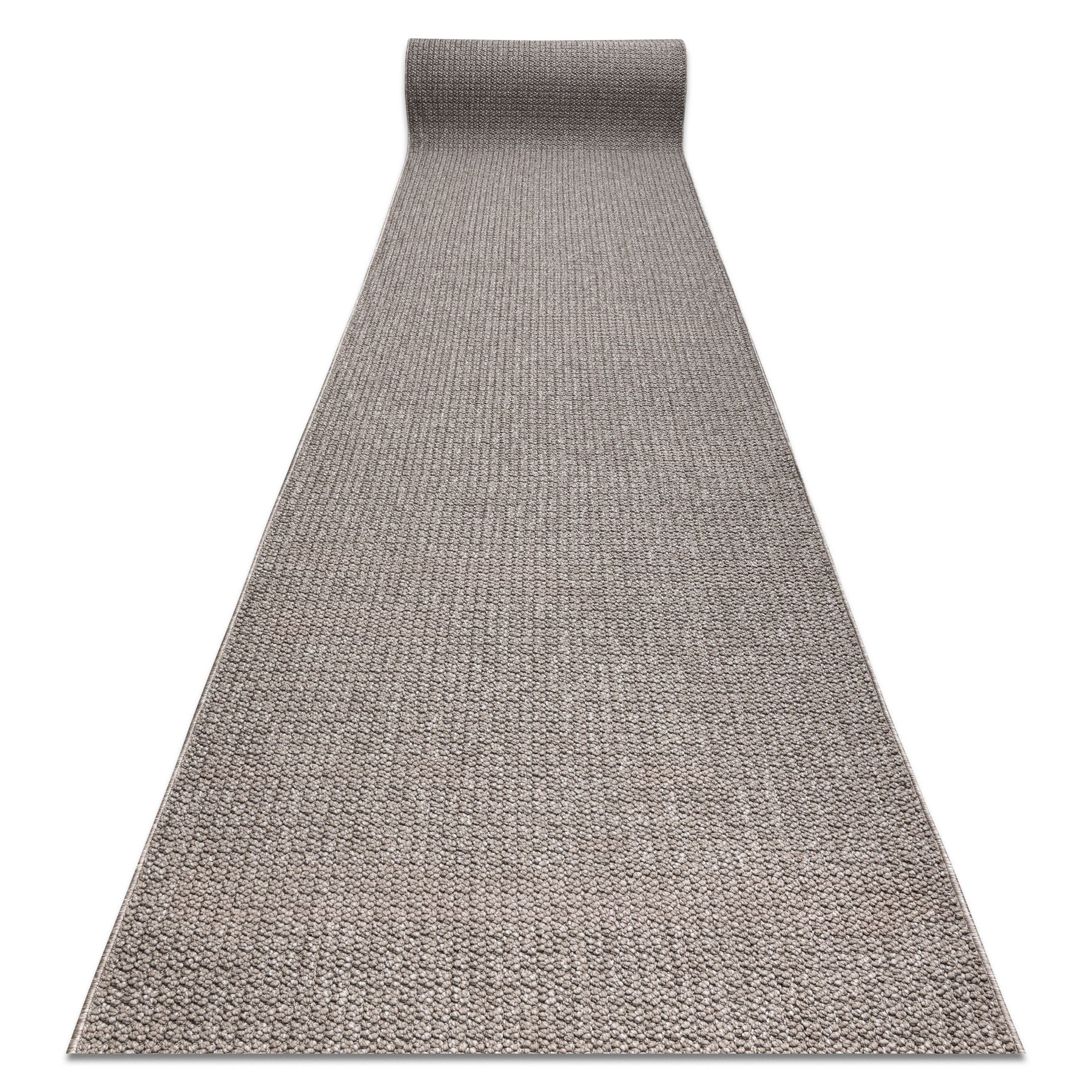 Chodnik CASABLANCA LOOP brązowy pętelkowy, miękki - 100 cm 100x1150 cm
