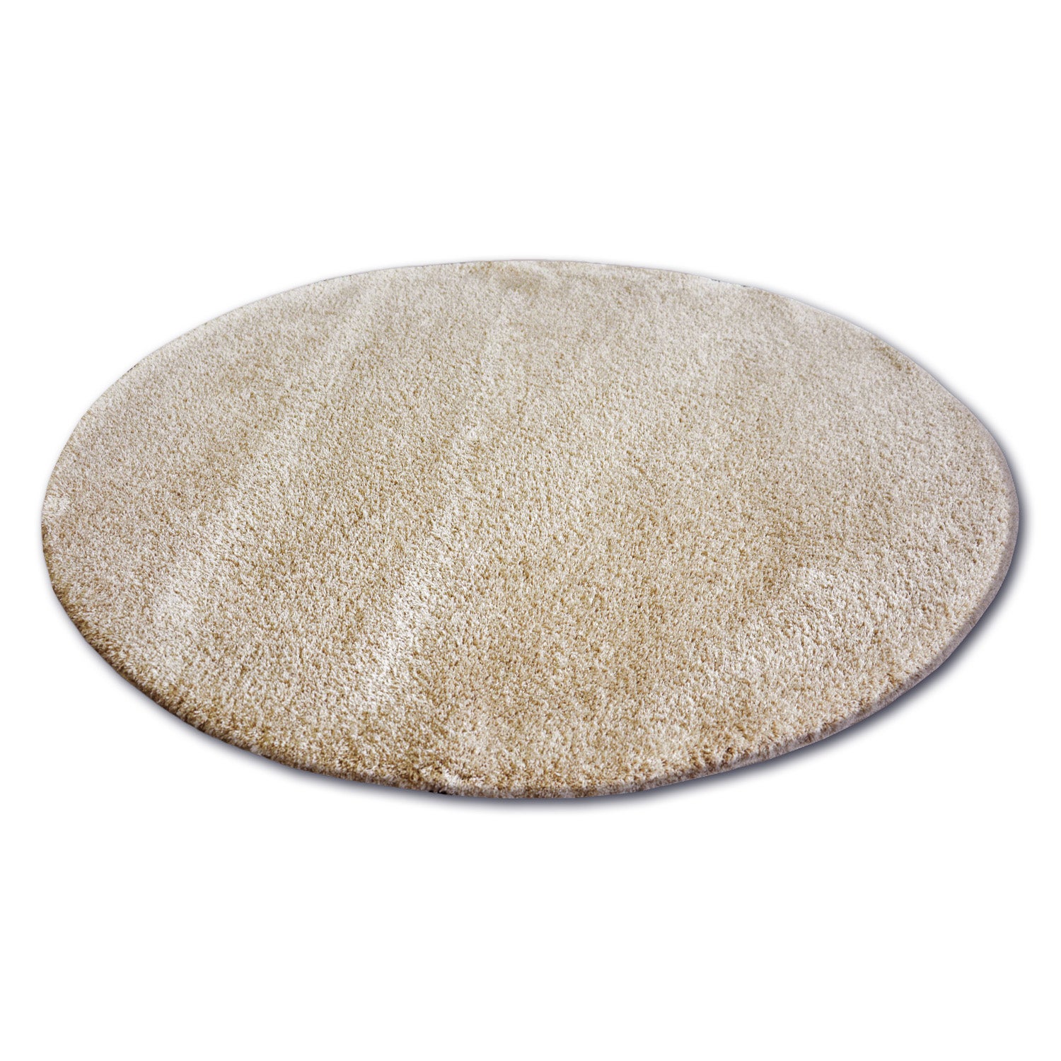 Dywan koło SHAGGY MICRO karmel koło 120 cm