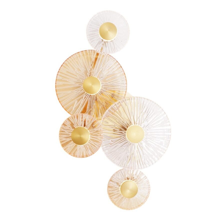 Kinkiet ścienny 5 szklanych okrągłych kloszy ALLURE LED 25W W0357 Maxlight