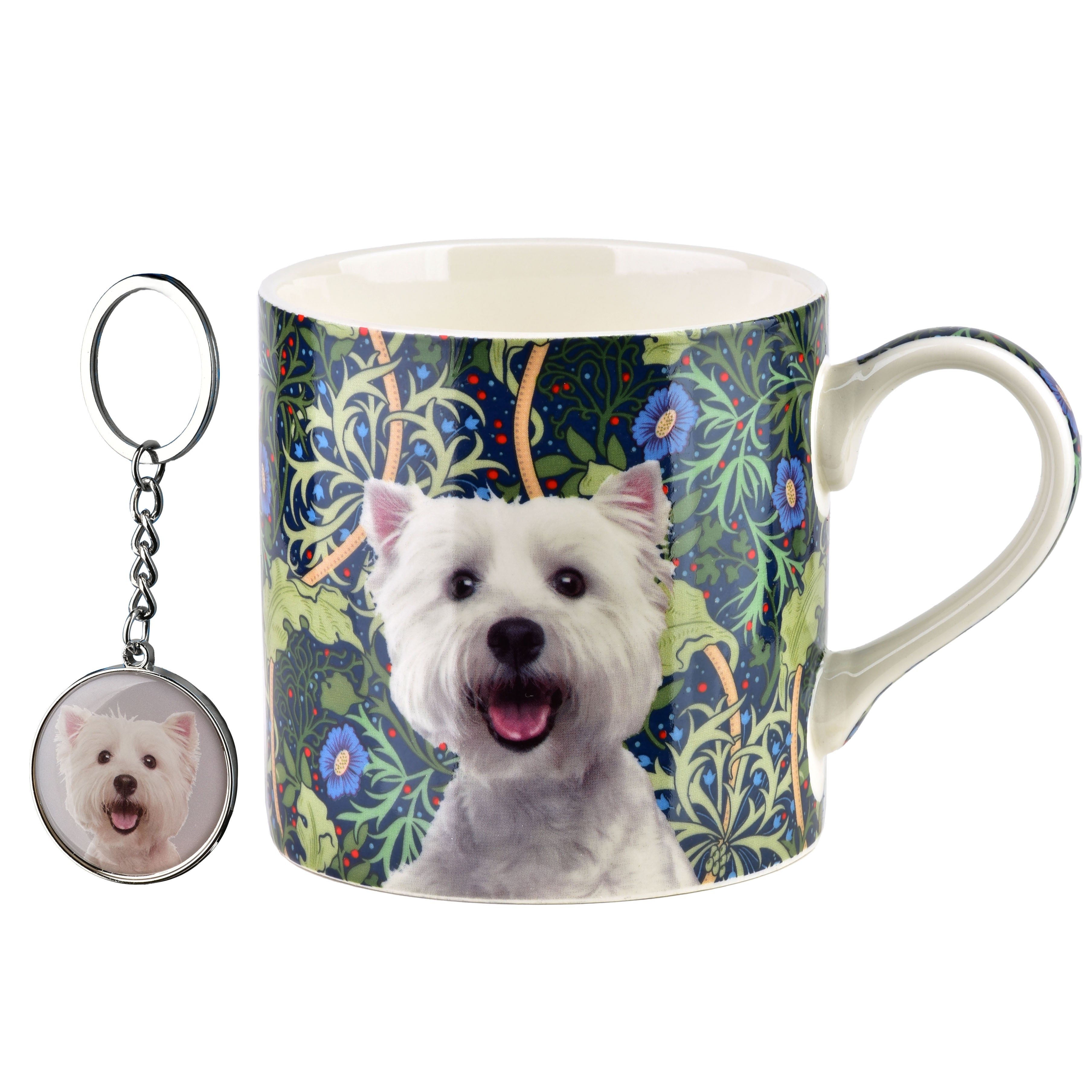 Kubek porcelanowy NOYA West Terrier granat 1 szt.