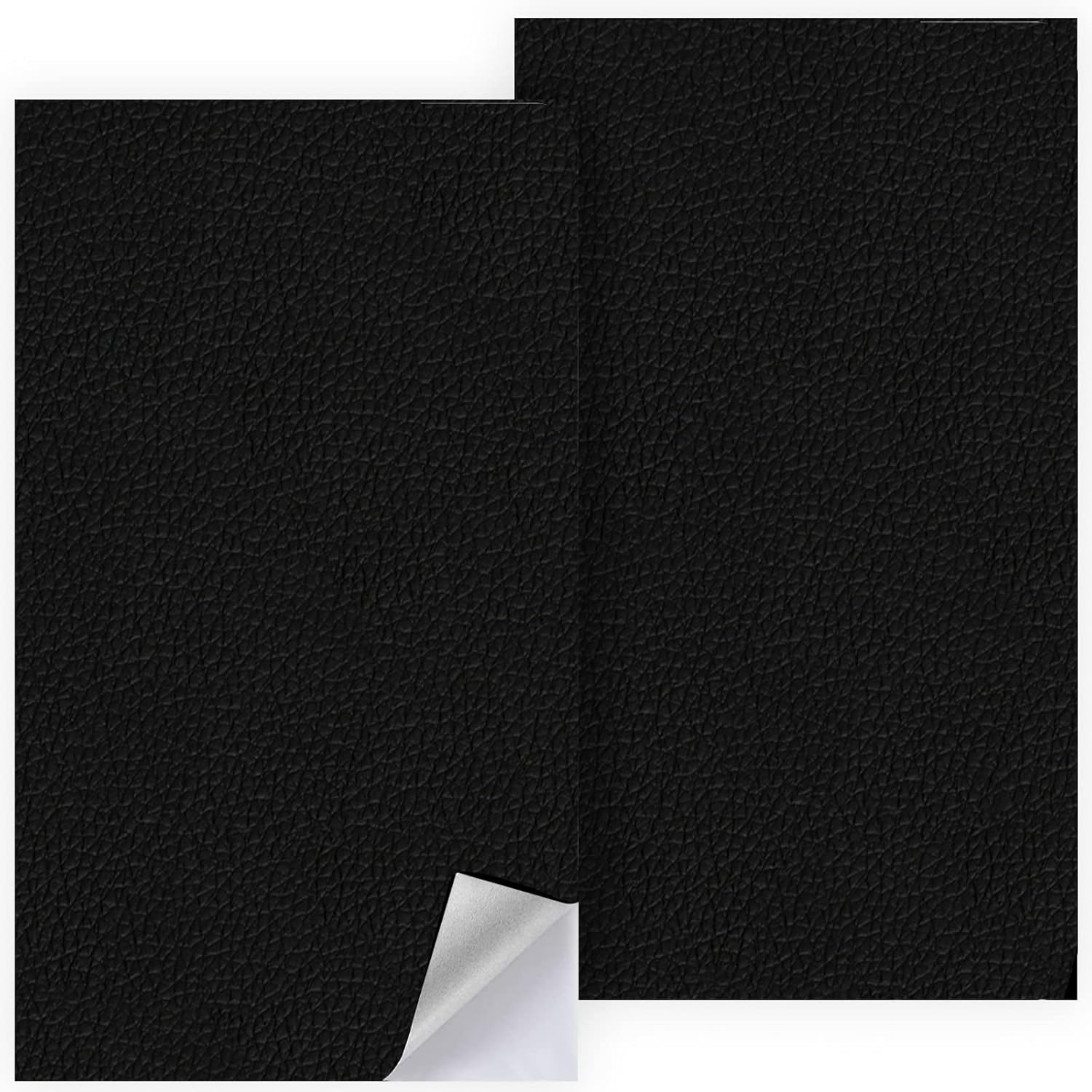2-częściowe skórzane łatki naprawcze – skóra ekologiczna, łatki naprawcze do mebli i foteli samochodowych, 10×20 cm
