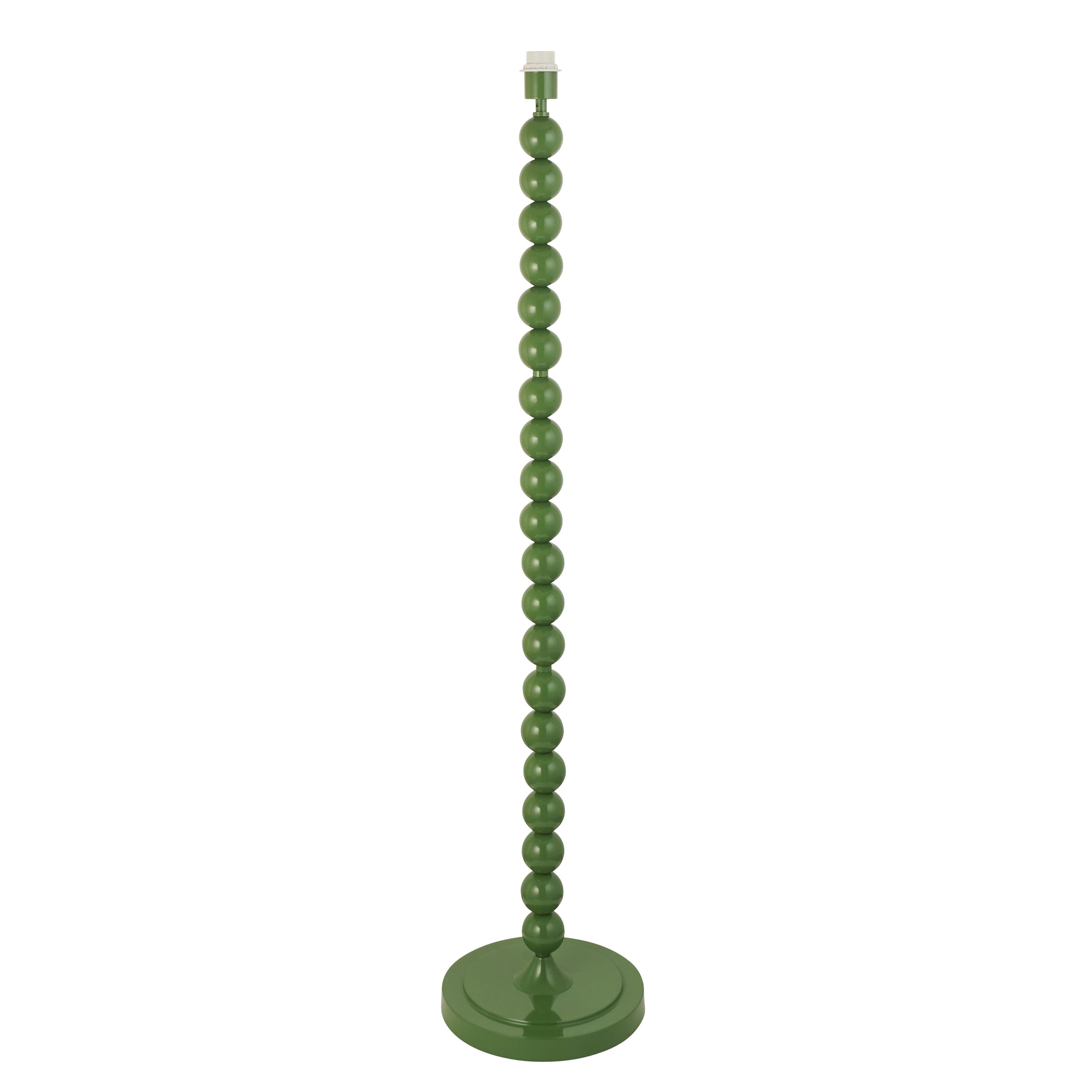 Lampa stojąca kulkowy trzon HIGGLEDY zielona 1xE27x10W metal wym:132,7x28x28cm IP20 Endon