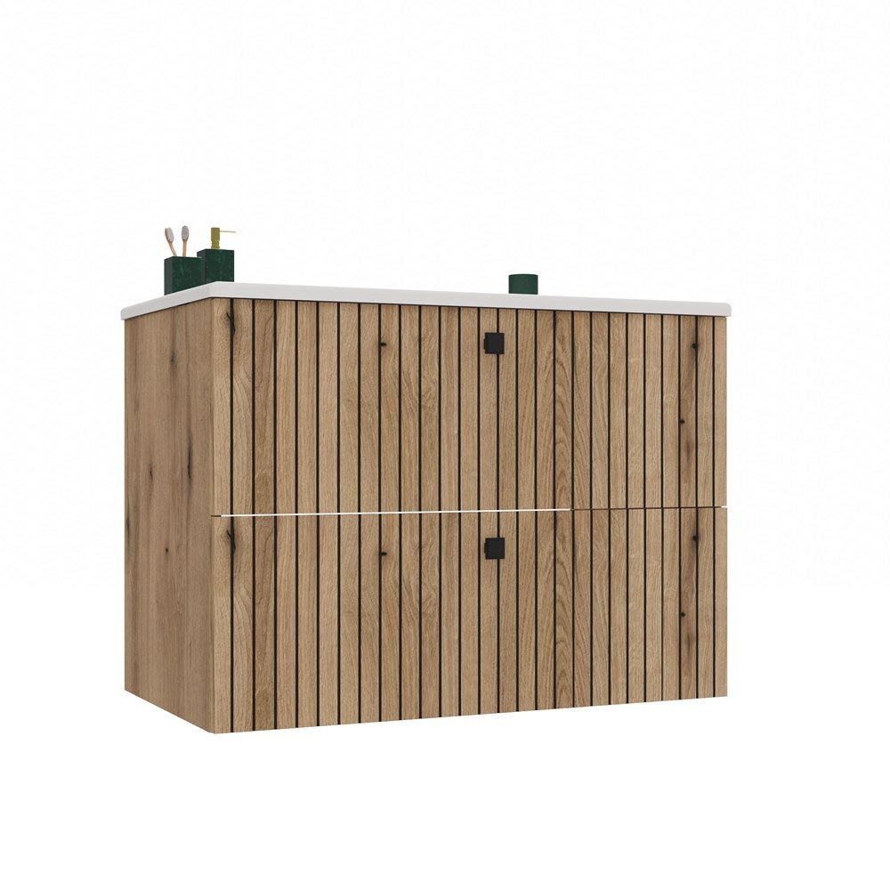 Szafka łazienkowa, dąb Evoke, 80 x 57 x 45 cm