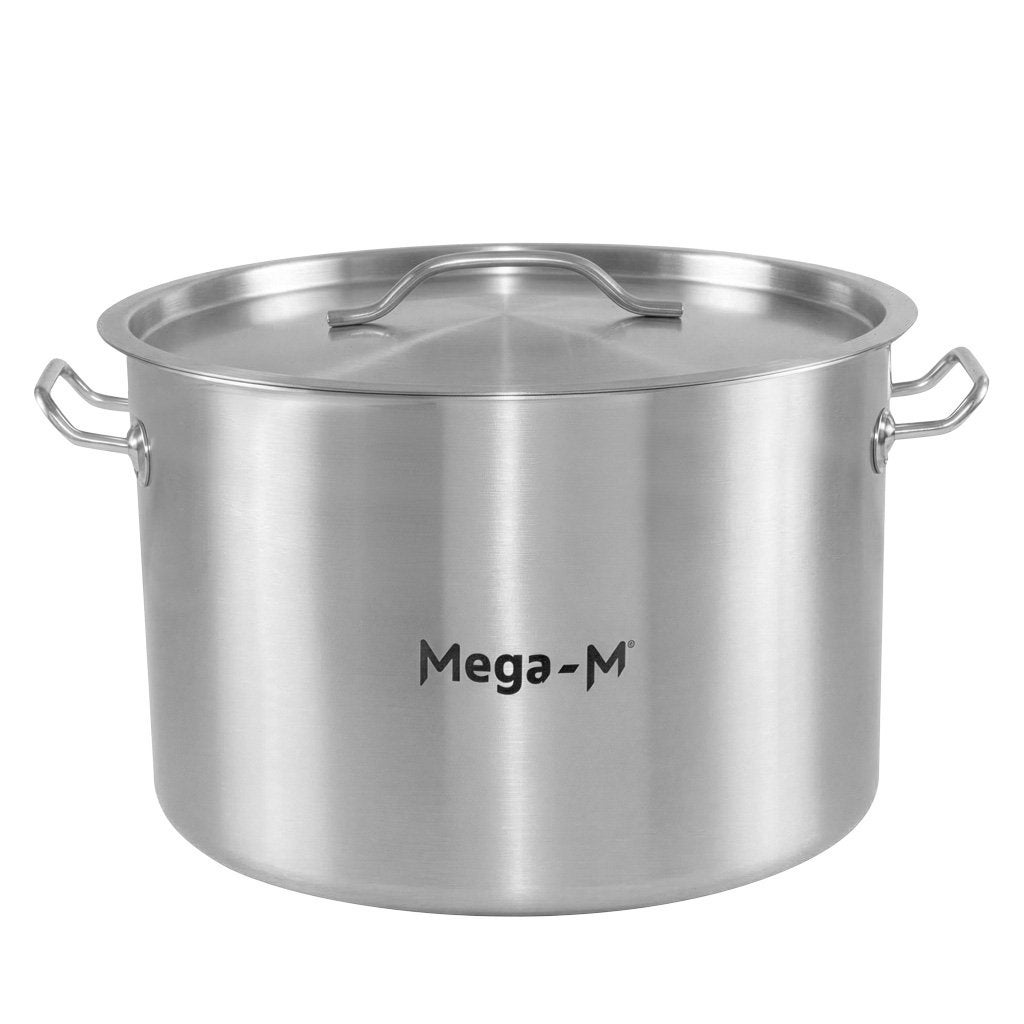 Garnek z pokrywką Mega-M Standard 24L stal nierdzewna śr. 36cm Indukcja