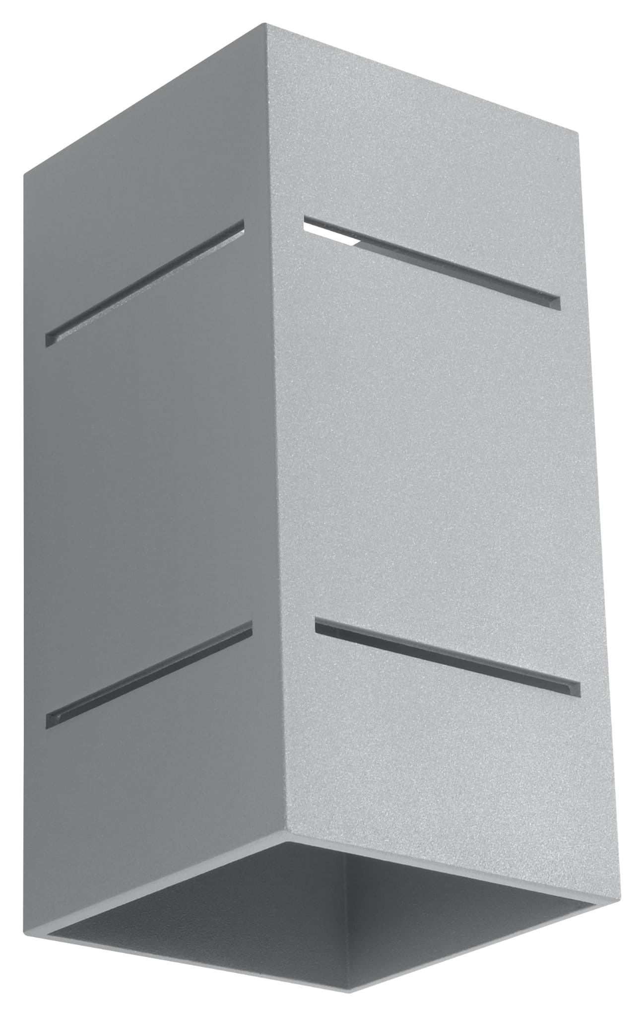 Kinkiet BLOCCO Szary Sollux Lighting SL.0479