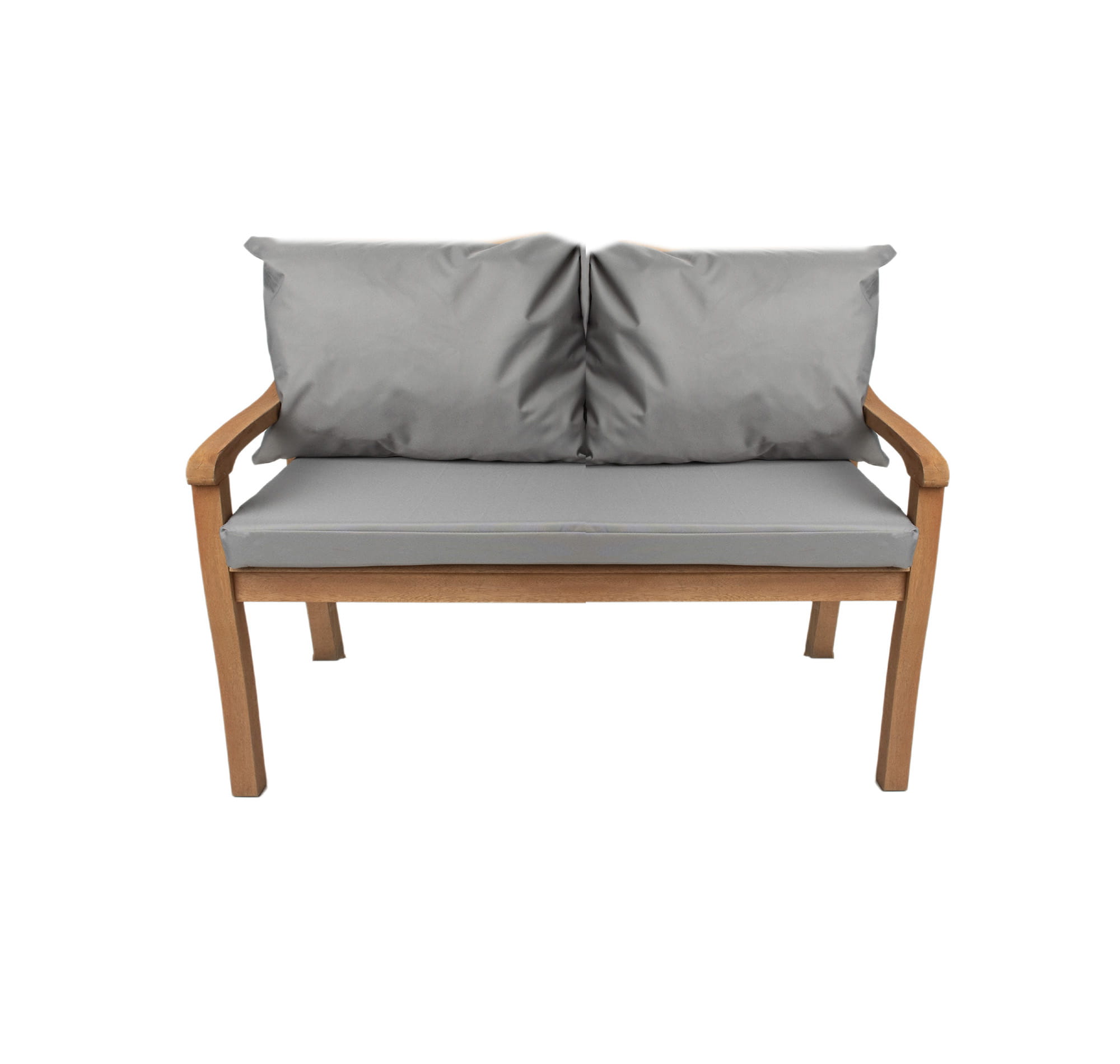 Poduszka ogrodowa na ławkę 120x50x7cm/2x50x56cm Poduszka na ławkę Szara poduszka na meble ogrodowe Wygodne poduszki na sofę na patio i werandy