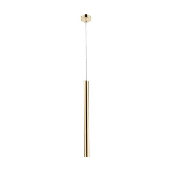 Lampa wisząca tuba złota LOYA LED 5W Zuma Line P0461-01A-K4K4